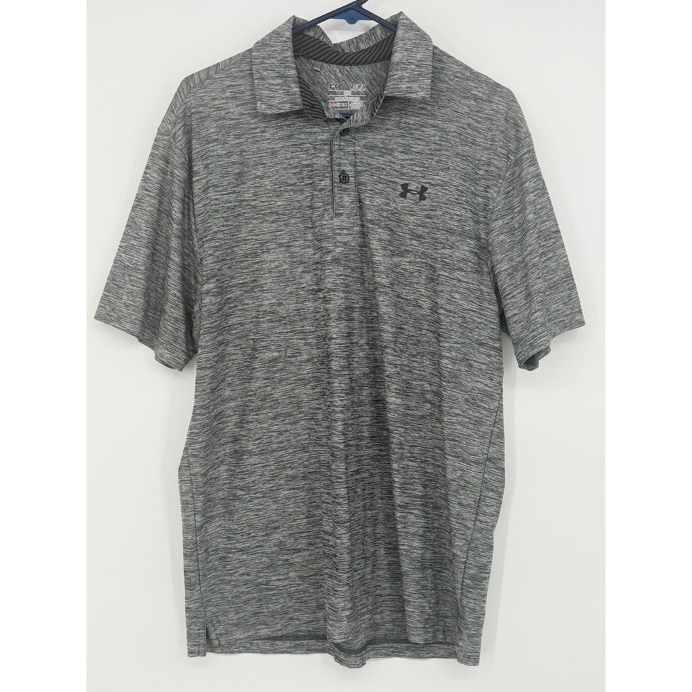 Under Armour Men's Heat Gear Loose Short Sleeve Polo Medium